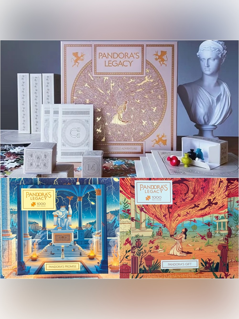 TED Games Pandora’s Legacy Jigsaw Puzzle Box Set